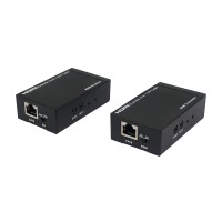 1080P HDMI Balun Extender Converter CAT5E/CAT6 Transmitter Receiver Dual IR Control 50m