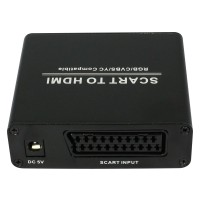 HDV-8D SCART to HDMI Scaler Box Display Analog Video