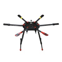 Tarot X6 Hexacopter TL6X001 Umbrella Folding Arm w/ Electronic Landing Gear for FPV Photography