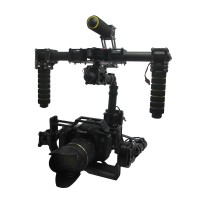 Assembled Handheld Gimbal 32 Bit Control Board Carbon Fiber 3 Axis Camera Gimbal CNC DSLR Stabilizer