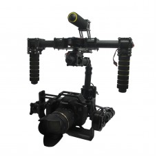 Assembled Handheld Gimbal 32 Bit Control Board Carbon Fiber 3 Axis Camera Gimbal CNC DSLR Stabilizer