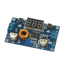 5A DC-DC DC Adjustable XL4015E1 Step Down Module with Voltmeter high Effeciency