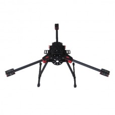 MF-Y680 PCB Version 3-Axis Full Carbon Fiber Multicopter Dual C Buckcle w/ High Folding Landing Gear