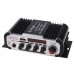 Kentiger Mini Stereo Power Amplifier USB SD FM Microphone Input 2CH RMS 20W+20W