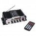 Kentiger Mini Stereo Power Amplifier USB SD FM Microphone Input 2CH RMS 20W+20W