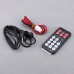 2CH 500W USB AUX FM MP3 Car Audio Amplifier With Remote Control FM 87.5-108MHz