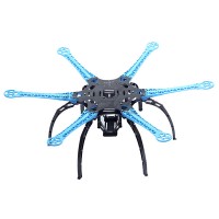 FPV S550 550mm 6-Axis Hexacopter Frame Kit White with Landing Gear Combo