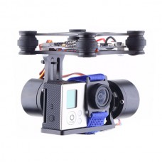DJI Phantom Brushless Gimbal Camera Mount w/ Motor & Controller for Gopro3 FPV Aerial Photography