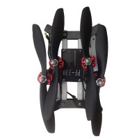 PF-330 Aluminium Carbon Fiber FPV Quad Folding Mini Quadcopter Frame Kit 