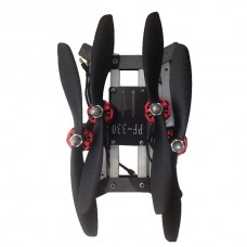 PF-330 Aluminium Carbon Fiber FPV Quad Folding Mini Quadcopter Frame Kit 