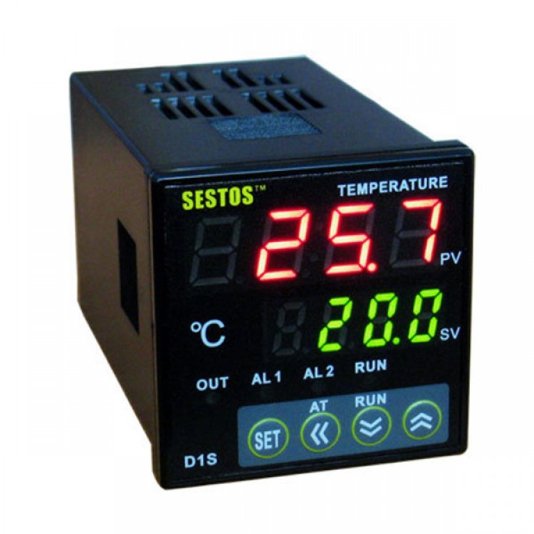 Digital PID Temperature controller Thermostat D1S-VR-220+25A SSR+2M K Sensor 