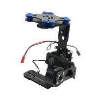 HGMC-04 Carbon Fiber  Brushless Gimbal Aluminum Alloy Connecting Board  FPV Photography Specially Designed for Micro DSLR Sony NEX5 5N 5R 7N GH2