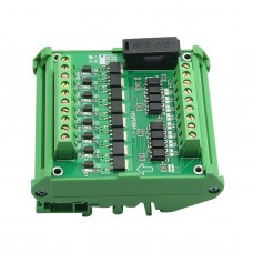 HSF08B  8 Band PLC Amplifier Board Protection Board Transistor Plate Output Board Photoelectrictiy Isolation Mitsubishi Siemens