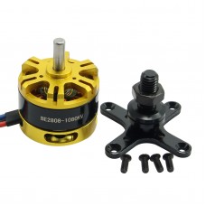 Multi Rotor Brushless Motor BE2808-13 (1080KV) for Quad Hexa Octa Multicopter