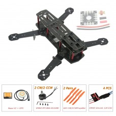 ZMR250 250mm Glass Fiber 4 Axis Mini Quadcopter + Naza V2 & EMAX MT1806 & EMAX Simonk 12A ESC