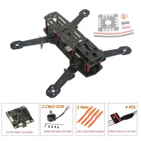 ZMR250 250mm Glass Fiber 4 Axis Mini Quadcopter + CC3D Flight Controller & EMAX MT1806 & EMAX Simonk 12A ESC