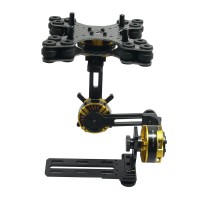 Aluminium Alloy Mini DSLR 3 Axis Brushless Gimbal FPV Camera Mount Frame Kit for NEX5/6/7 FPV Photography