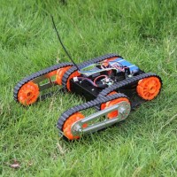 Finder Robot DG012-RP Cross Avoidance Track Smart Car Chassis & Control Board & Bluetooth Remote Control