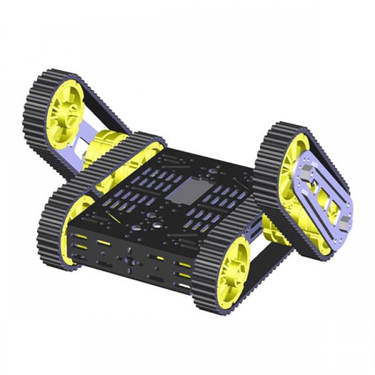 Finder Robot DG012RP Cross Avoidance Track Smart Car Assembled Chassis