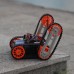 Finder Robot DG012-RP Cross Avoidance Track Smart Car Assembled Chassis & Control Board & Lipo Battery Charger