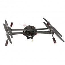 Carbon Fiber Multirotor Fixed Wing Quadcopter 500MM Wheelbase w/ Landing Gear