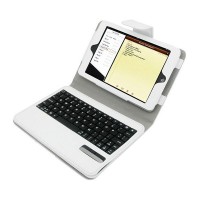 Ipad 2//3/4 Pad Protection Case Wireless Silver Bluetooth Keyboard