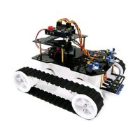 Arduino Rover 5 Track Robot Obstacle Avoidance Kits for Smart Car Competition