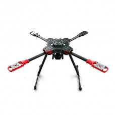 HMF U580 Quadcopter Umbrella Structure Folding Frame w/ High Landing Gear & Gimbal Hanging Rod for FPV Photography