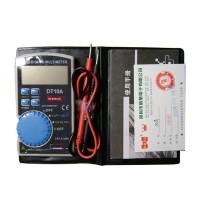 WHDZ DT10A Ultra-thin Design Pocket-size Digital Multimeter Electrical Tester