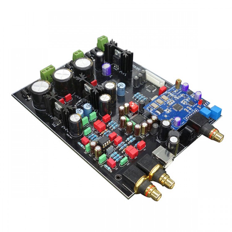 Flagship Audio Ak4495 Ak4118 Soft Control High Performance Dac Converter Diy Kit W Lcd Display Optional Xmos W Best Components Free Shipping Thanksbuyer