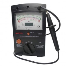 MASTECH MS5202 2500V Digital/Analogue Megger Pointer Insulation Resistance Tester Max to 100000Mohm