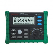 Circuit Breaker RCD Loop Tester Meter Trip-out Time & Current Voltage Frequency Loop Resistance Measurement USB MS5910