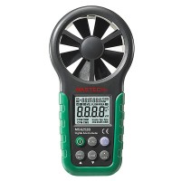 SMASTECH MS6252B multi function digital anemometer temperature, humidity, wind speed and wind resolution 0.01m/s