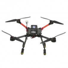 X4 750mm Quadcopter Folding Carbon Fiber T4 Four Axis for FPV Photography & Motor & Propeller 