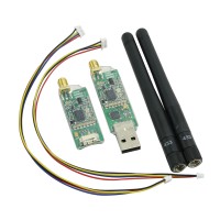 3DR Wireless Data Transmission 433M 500mW RX+TX Telemetry for FPV Photography & 2.5DB Antenna