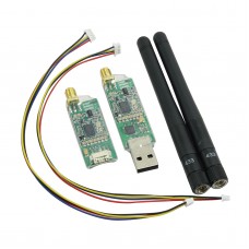 3DR Wireless Data Transmission 433M 500mW RX+TX Telemetry for FPV Photography & 2.5DB Antenna