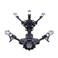 Hornet Carbon Fiber Folding AIO Alien Quadcopter w/ 2 Axis Brushless Gimbal for FPV Photography