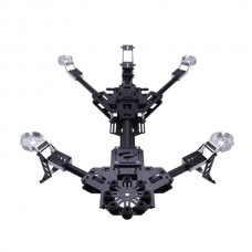 Hornet Carbon Fiber Folding AIO Alien Quadcopter w/ 2 Axis Brushless Gimbal for FPV Photography