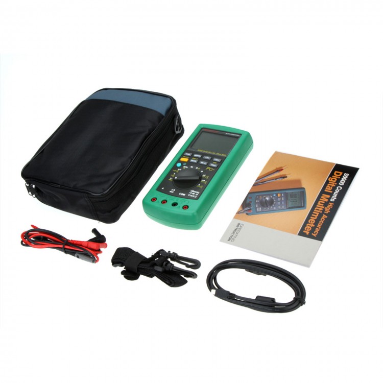 MASTECH MS8217 LCD Auto Range Digital Multimeter DMM Capacitance ...