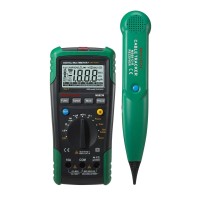 MASTECH MS8236 Digital Auto Range Multimeter LAN Tester Net Cable Tracker Tone Telephone line Check Non-contact Voltage Detect