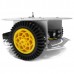 AS-2WD Car Aluminum Mobile Robot Arduino Mobile Platform Car Chassis