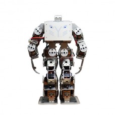 Metal Version Biped Humanoid Robot C Type Mini RC Robot for Research Platform