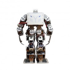 Metal Version Biped Humanoid Robot C Type Mini RC Robot w/ Bluetooth Handle