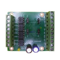 High Speed Optocoupler Photoelectric Isolation Single Pulse to Double Pulse 5v to 24V Converter Encoder Converting Circuit