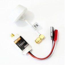 Mini TX600 5.8G 600MW Transmitter Video TX 32CH w/ White Clover Antenna for FPV Photography