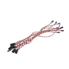 10PCS 22AWG 60 Cores JR Servo Extension Cable 30CM Anti Interference Large Torque