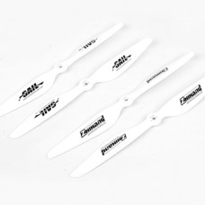 13 Inch One Pair 1344 SAIL ZHIHANG White High Efficiency Wood Propeller for Multiaxis Multicopter FPV Photography