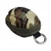 New Keychain Hand Grenade Shaped Style Zippered Case Coin Pouch Bag Purse Wallet Key Wallet Holder