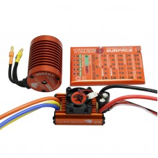 Leopard V2 60A ESC Combo + 13T Motor(3000KV/P2) + Program Card