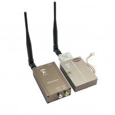 Taiwan 1.2G 1.3G FPV 7W 7000mw Strengthen Version Transmitter + Receiver Long Distance Telemetry Set